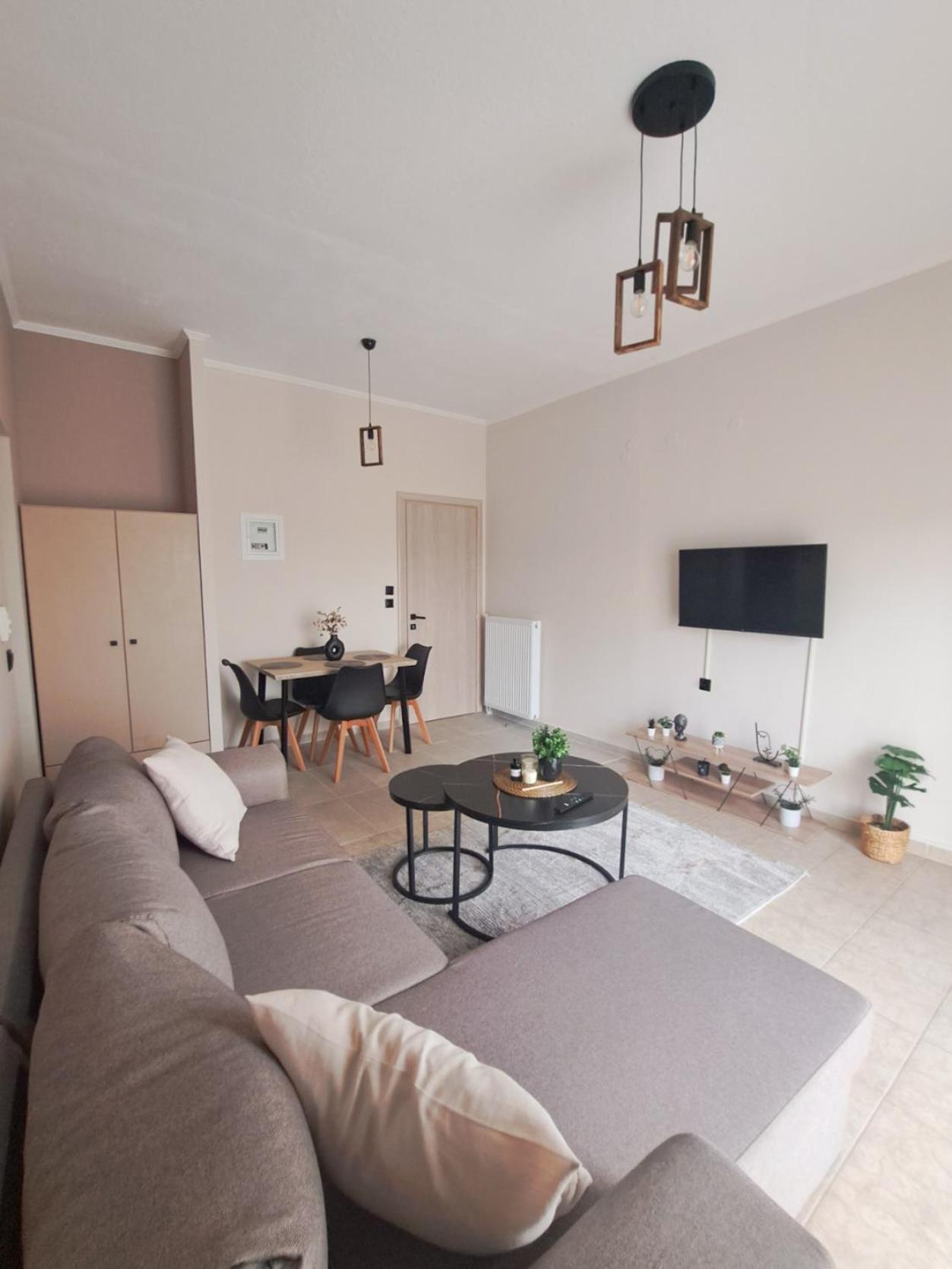 Pnoe Apartments Káto Loutrákion Kültér fotó