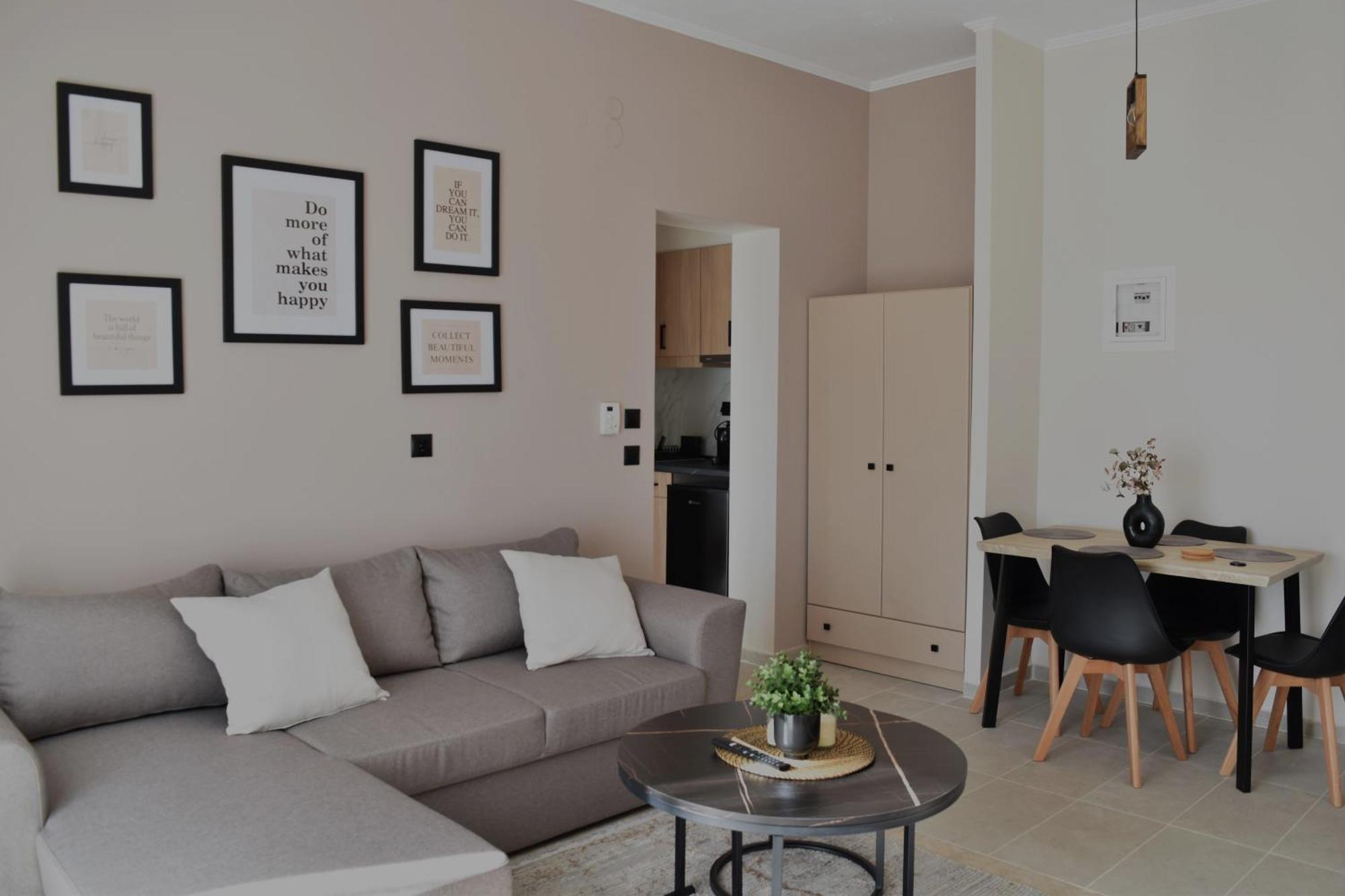 Pnoe Apartments Káto Loutrákion Kültér fotó